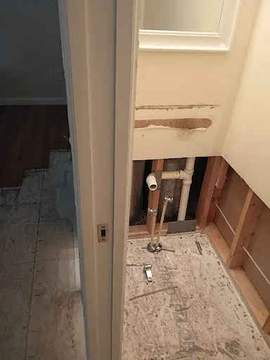 Restoration equipment on a Ventura job